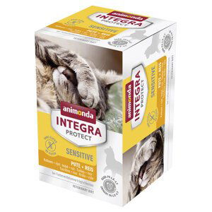 Animonda Integra Protect Adult Sensitive mističky 6 x 100 g - Krůtí s rýží