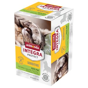 Animonda Integra Protect Adult Sensitive mističky 6 x 100 g - Krůtí Pur