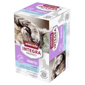 Animonda Integra Protect Adult Diabetes vanička 6 x 100 g - s lososem