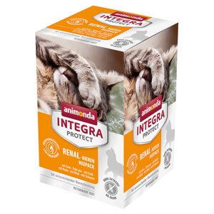 animonda Integra Protect Adult ledviny mističky 6 x 100 g - míchané balení (6 druhů)