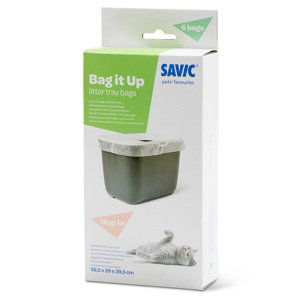 Toaleta pro kočky Savic Hop In - Bag it Up Litter Tray Bags - Hop In (6 ks)