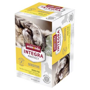 animonda Integra Protect Adult Sensitive mističky 24 x 100 g - Mix (4 druhy)