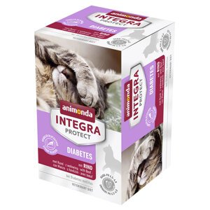 Animonda Integra Protect Adult Diabetes mističky 24 x 100 g - s hovězím