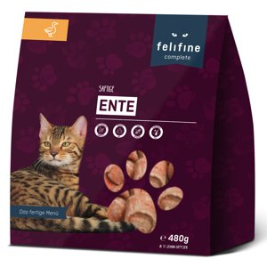 Felifine Complete Nuggets Kachní - Výhodné balení 10 x 480 g