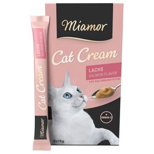 Miamor Cat Snack lososový krém - 66 x 15 g