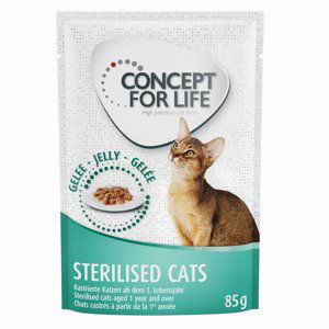 Concept for Life Sterilised Cats - v želé - 48 x 85 g