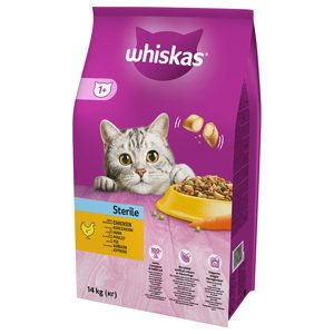 Whiskas 1+ Sterile Kuřecí - 14 kg