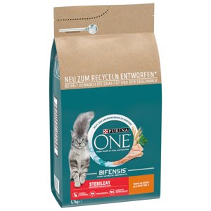 PURINA ONE Sterilcat s kuřecím - 2 x 5,7 kg