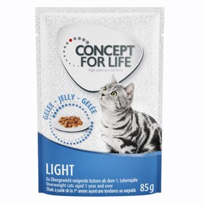 Výhodné balení Concept for Life 48 x 85 g -  Light Cats v želé        