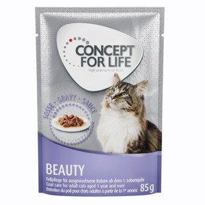 Výhodné balení Concept for Life 48 x 85 g -  Beauty v omáčce