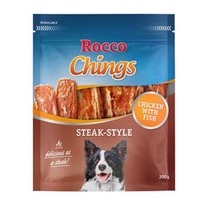 Výhodné balení: Rocco Chings Steak Style - Kuřecí maso 12 x 200 g