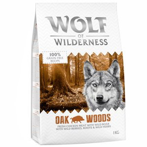Wolf of Wilderness Adult "Oak Woods" - divočák - 1 kg