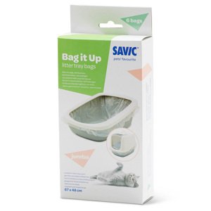 Savic Bag it Up Litter Tray Bags - Jumbo - 6 x 6 ks