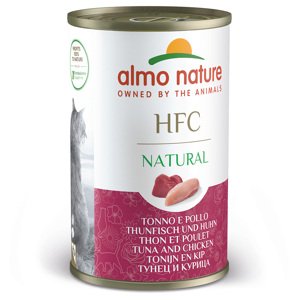 Almo Nature HFC 12 x 140 g -  Tuňák & kuře