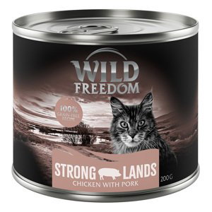 Wild Freedom Adult 6 x 200 g - bez obilovin - Strong Lands - vepřové a kuřecí
