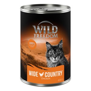 Wild Freedom Adult 6 x 400 g - bez obilovin - Wide Country - kuře