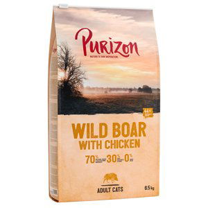 Purizon Adult divočák & kuře - bezobilné - Výhodné balení 2 x 6,5 kg