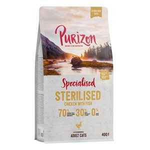 Purizon Adult Sterilised kuře & ryba - bezobilné - 400 g