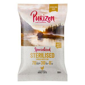 Purizon Adult Sterilised kuře & ryba - bezobilné - 150 g