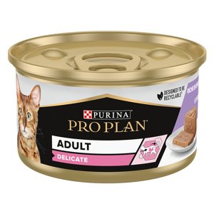 PURINA PRO PLAN Delicate 24 x 85 g - krůtí