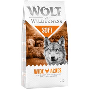 Wolf of Wilderness Adult "Soft - Wide Acres" - kuřecí - Výhodné balení 2 x 12 kg