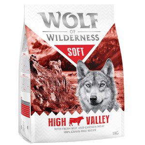 Wolf of Wilderness Adult "Soft - High Valley" - hovězí - 5 kg