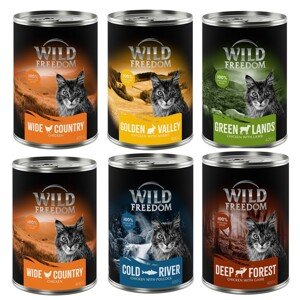 Výhodná balení Wild Freedom Adult 24 x 400 g - Smíšené balení