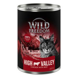 Výhodná balení Wild Freedom Adult 24 x 400 g - Farmlands - hovězí & kuře