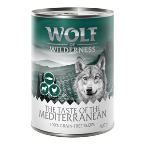 Wolf of Wilderness Adult "The Taste Of" 6 x 400 g - The Taste Of The Mediterranean