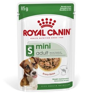 Royal Canin Mini Adult v omáčce - výhodné balení: 48 x 85 g