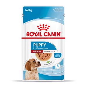 Royal Canin Medium Puppy v omáčce - 40 x 140 g