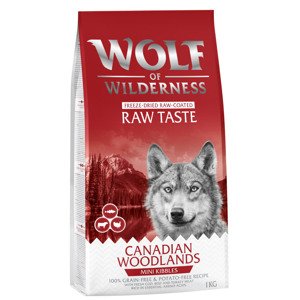 Wolf of Wilderness "Canadian Woodlands" Mini - 1 kg Canadian Woodlands - Hovězí, krůtí & treska