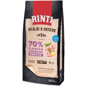 RINTI Max-i-mum Senior s kuřecím masem - Výhodné balení: 2 x 12 kg