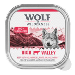 Wolf of Wilderness Adult 12 x 300 g - High Valley - hovězí
