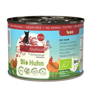 catz finefood Bio 6 x 200 g - No.503 Bio-kuřecí