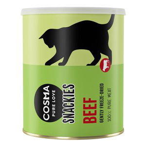 Cosma Snackies Maxi Tube - lyofilizované snacky pro kočky - hovězí  130 g