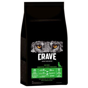 Crave Adult Dog s jehněčím & hovězím - 7 kg