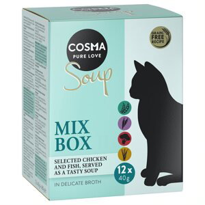 Cosma Soup 12 x 40 g  - Mix 2 (4 druhy)