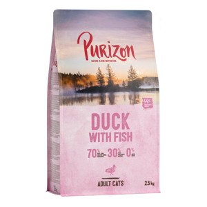 Purizon Adult kachna & ryba - bezobilné - 2,5 kg