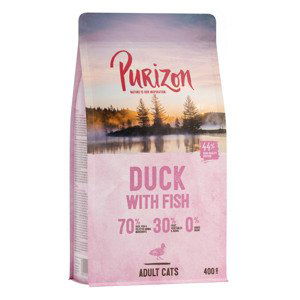 Purizon Adult kachna & ryba - bezobilné - 400 g