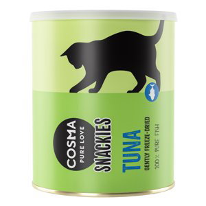 Výhodné balení Cosma Snackies Maxi Tube - lyofilizované snacky pro kočky - tuňák 3 x 150 g