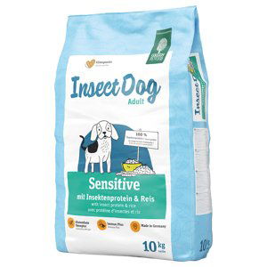 Green Petfood InsectDog sensitive - Výhodné balení: 2 x 10 kg