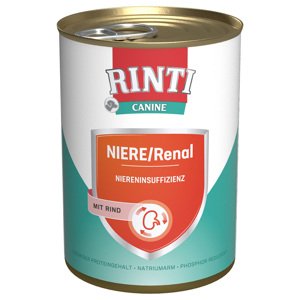 RINTI Canine Niere/Renal s hovězím 400 g - 12 x 400 g