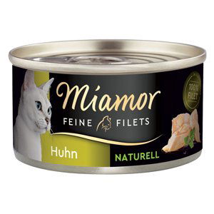 Balení na zkoušku Miamor Feine Filets Naturelle 12 x 80 g - kuře