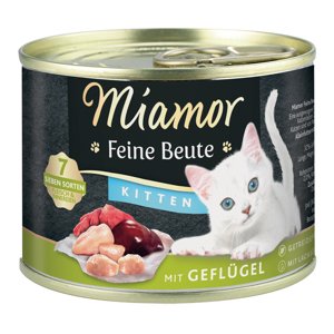 Miamor Feine Beute 24 x 185 g - Kitten: Drůbeží