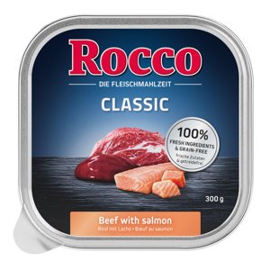 Rocco Classic mističky 27 x 300 g - hovězí s lososem