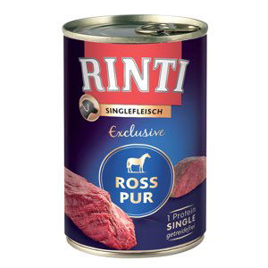 Rinti Singlefleisch Exclusive 6 x 400 g - Koňské