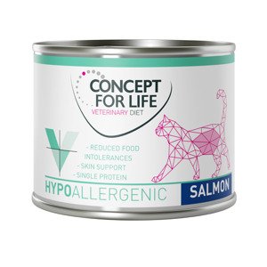 Concept for Life Veterinary Diet Hypoallergenic losos - 24 x 185 g