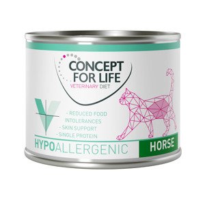 Concept for Life Veterinary Diet Hypoallergenic koňské maso - 12 x 200 g