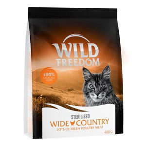 Wild Freedom Adult  "Wide Country Sterilised" - drůbeží bez obilovin - 400 g